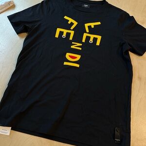 Fendi Appliqué Face T-Shirt
